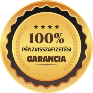 100% Pénzvisszafizetési garancia
